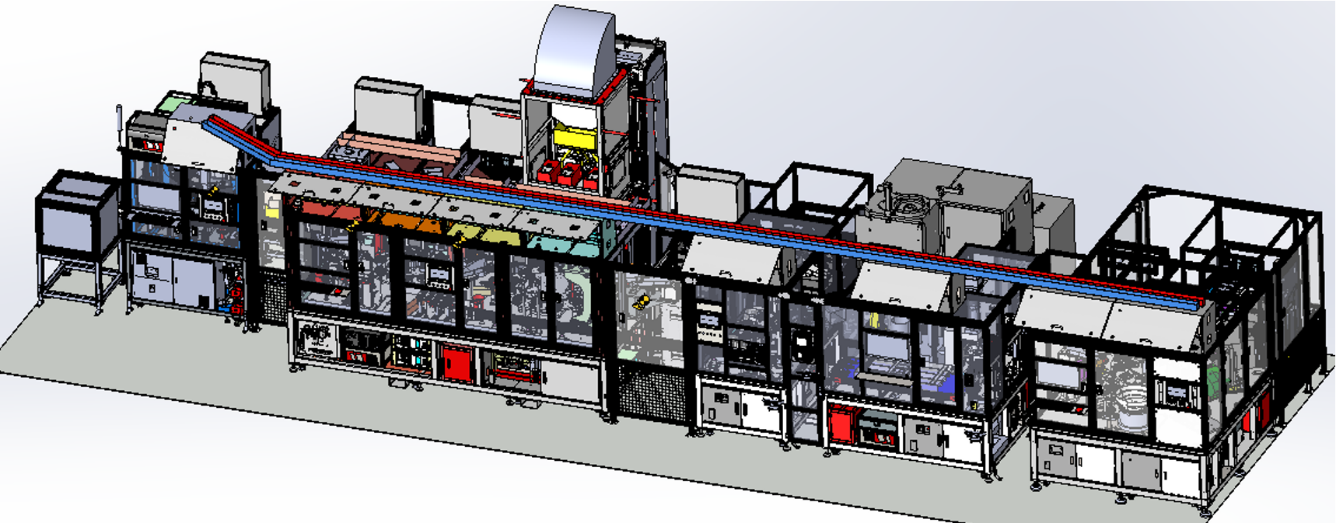 C型氣體發(fā)生器組裝設(shè)備